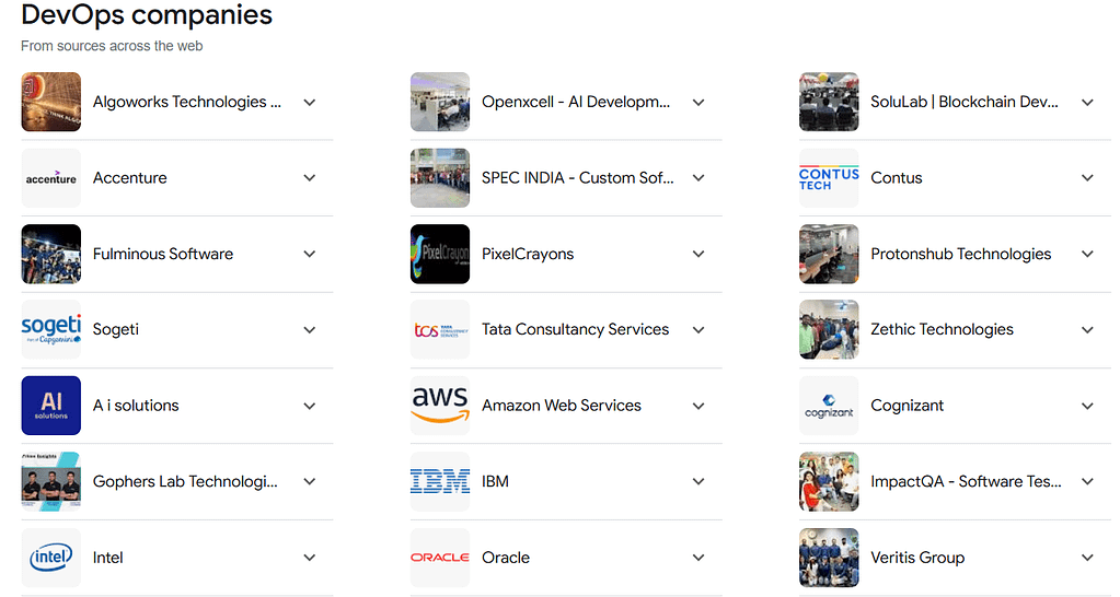 best DevOps companies